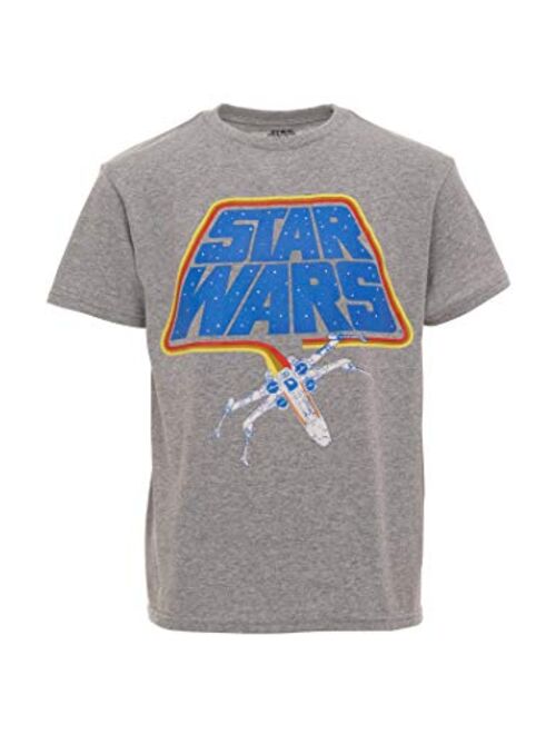 STAR WARS Boys 3 Pack Short Sleeve Graphic T-Shirt