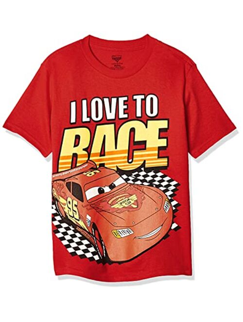 Disney Boys' Cars Lightning McQueen T-Shirt