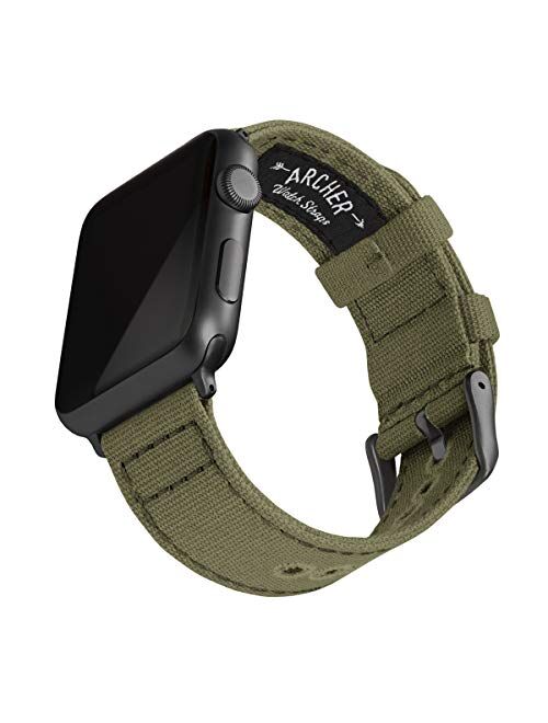 Archer Watch Straps - Canvas Watch Bands for Apple Watch