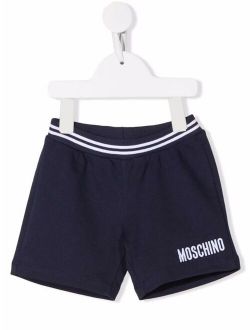 Kids teddy-patch shorts