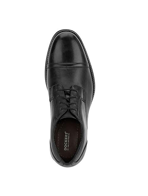 Dockers Mens Garfield Dress Cap Toe Oxford Shoe - Wide Widths Available