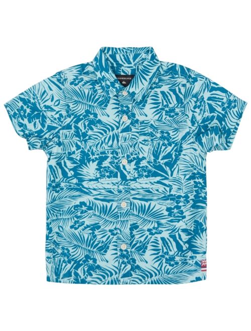 Quiksilver Little Boys Youth Hi Natures Gift Woven Shirt