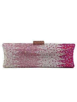 Dazzling Long Rhinestone Evening Bags and Clutches for Women Formal Gathering Party Crystal Clutch Purse