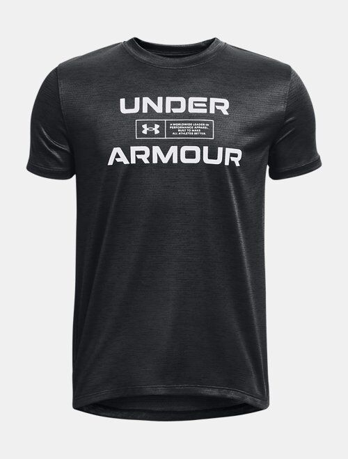 Under Armour Boys' UA Vented Graphic Short Sleeve