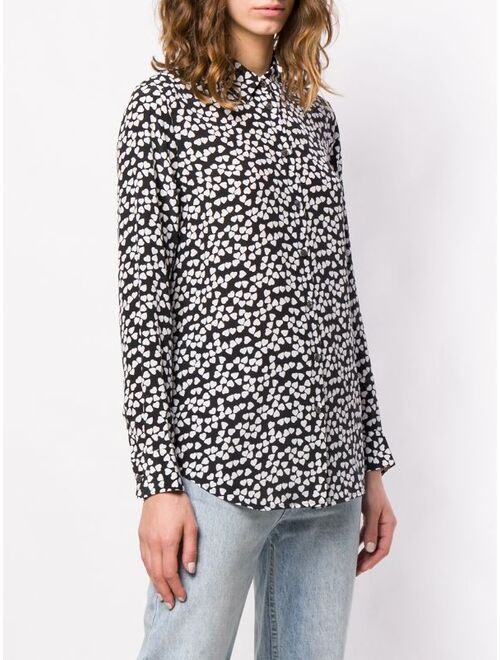 Equipment patterned blouse