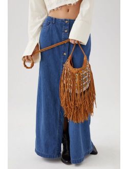 En Shalla Fringe Crossbody Bag