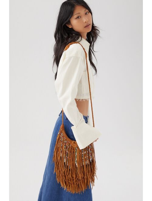 En Shalla Fringe Crossbody Bag