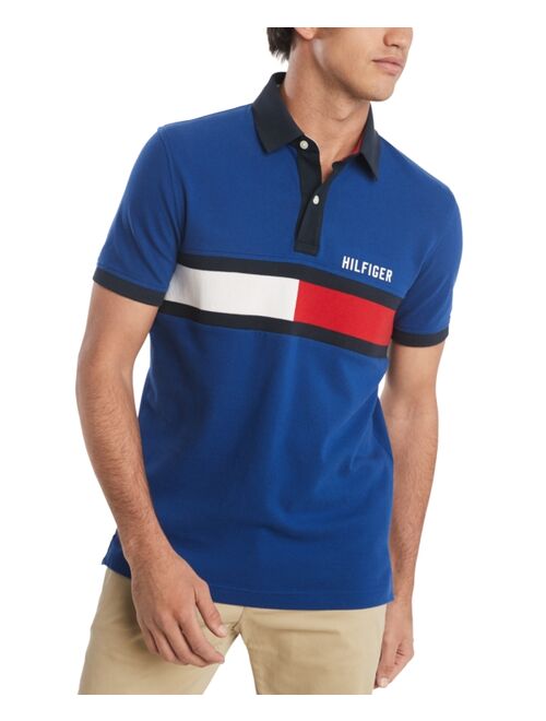 Tommy Hilfiger Men's Custom Fit Holly Polo T-shirt