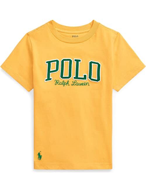 Polo Ralph Lauren Kids Corduroy-Logo Cotton Jersey Tee (Toddler)