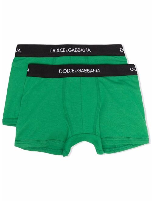 Dolce & Gabbana Kids two-piece boxer set