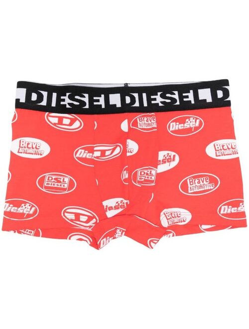 Diesel Kids logo-waistband boxers set of 2