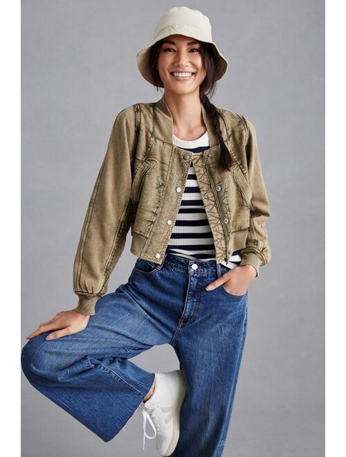 Daily Practice by Anthropologie Utility Bomber Jacket