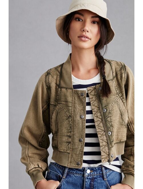 Daily Practice by Anthropologie Utility Bomber Jacket