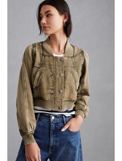 Daily Practice by Anthropologie Utility Bomber Jacket