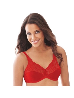 Lilyette by Bali Comfort Lace Full-Figure Minimizer Bra 428