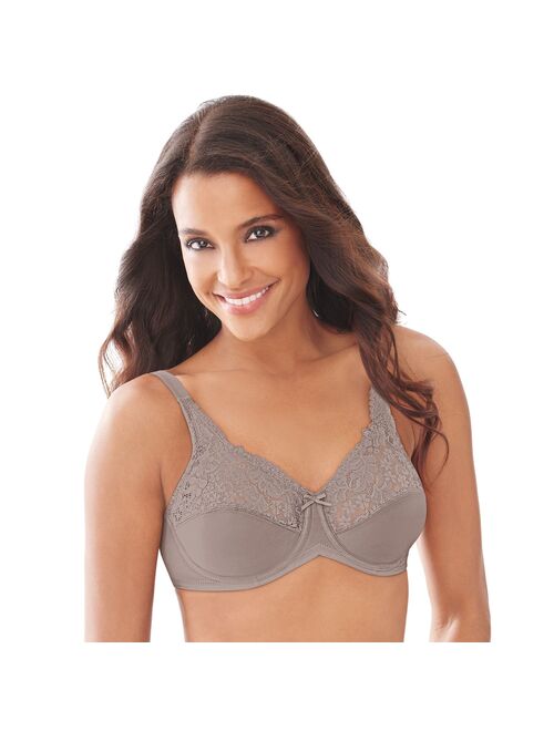 Lilyette by Bali Comfort Lace Full-Figure Minimizer Bra 428