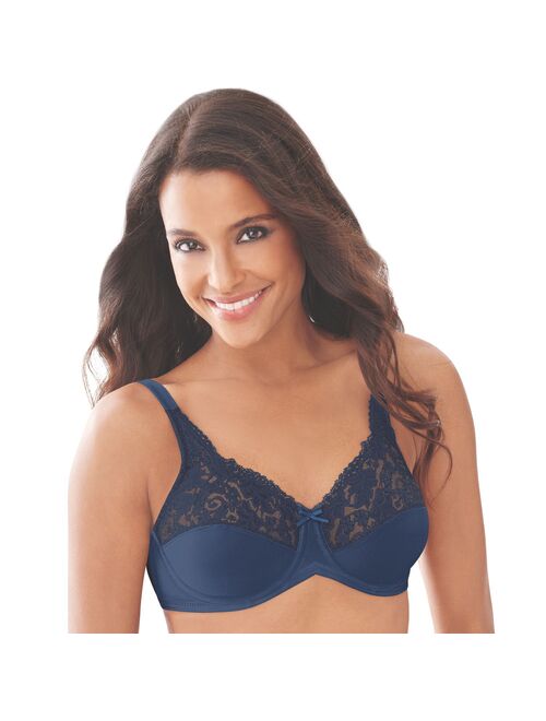 Lilyette by Bali Comfort Lace Full-Figure Minimizer Bra 428