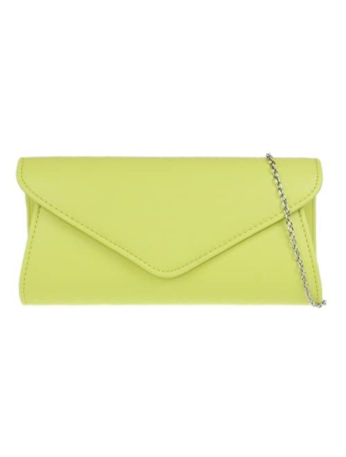 Girly Handbags Plain Clutch Bag