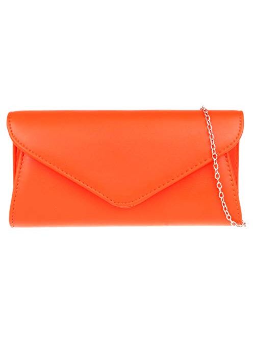 Girly Handbags Plain Clutch Bag