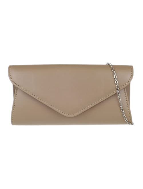 Girly Handbags Plain Clutch Bag