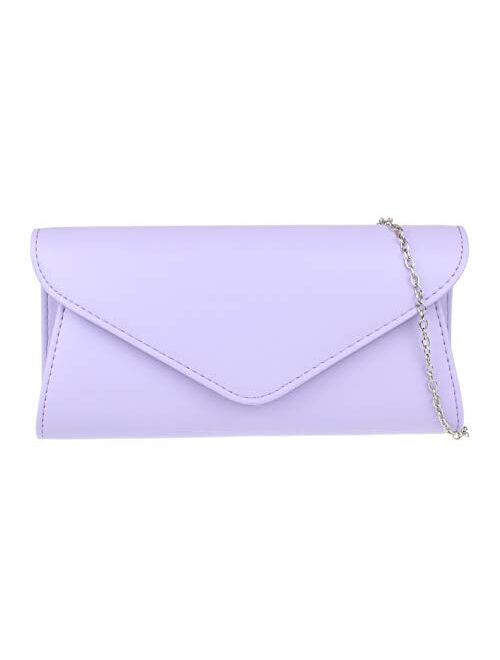 Girly Handbags Plain Clutch Bag