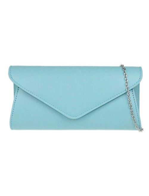 Girly Handbags Plain Clutch Bag