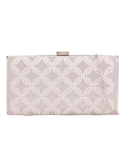 Girly Handbags Womens Small Circle Clutch Bag