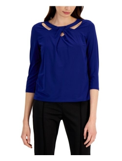 Criss-Cross-Neck Top