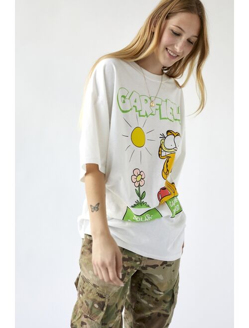 Urban outfitters Oversized Garfield Graphic Tee