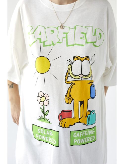 Urban outfitters Oversized Garfield Graphic Tee