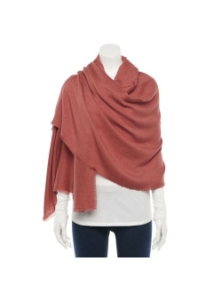 Women's LC Lauren Conrad Solid Oversized Wrap Scarf