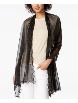 Ruffle-Edge Metallic Evening Wrap, Created for Macy's