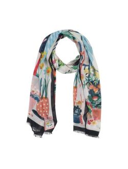 Women's Flower Pot Jungle Oblong Scarf