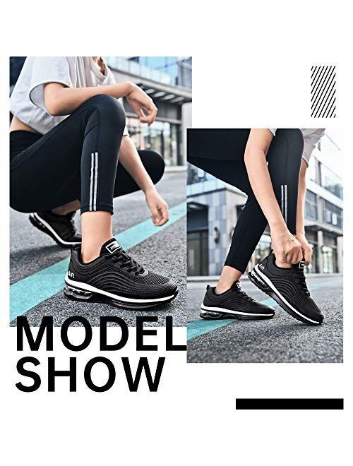 MEHOTO Womens Fashion Tennis Walking Shoes Sport Air Fitness Gym Jogging Running Sneakers