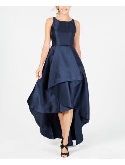 High-Low Mikado Gown