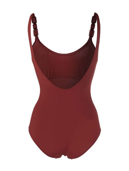 ERES Ecaille buckle-strap swimsuit