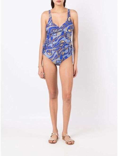 Lygia & Nanny graphic-print swimsuit