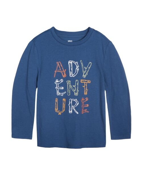 Epic Threads Little Boys Long Sleeve Graphic T-shirt