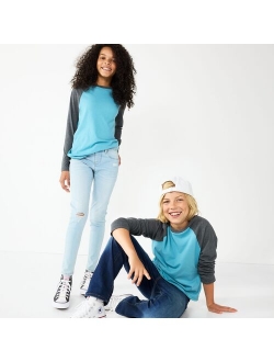 Kids 8-20 Sonoma Goods For Life Everyday Raglan Tee in Regular & Husky