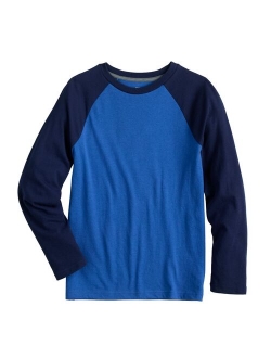 Kids 8-20 Sonoma Goods For Life Everyday Raglan Tee in Regular & Husky