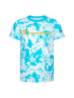 Big Boys Crush Dye Script Short Sleeves Tee