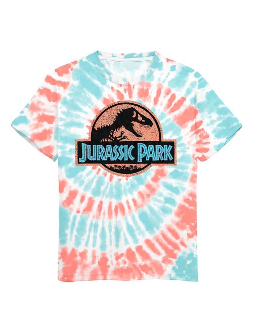 Boys 8-20 Jurassic Park Tie Dye Graphic Tee