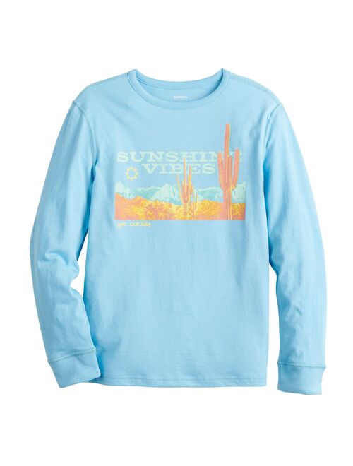 Boys 8-20 Sonoma Goods For Life Adaptive Sensory Long Sleeve Graphic Tee