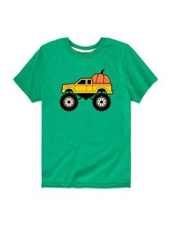 Boys 8-20 Pumpkin Truck Graphic Tee