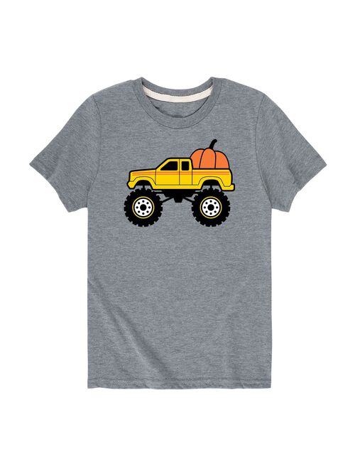 Boys 8-20 Pumpkin Truck Graphic Tee