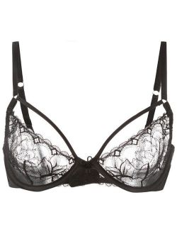 Gardenia lace demi bra