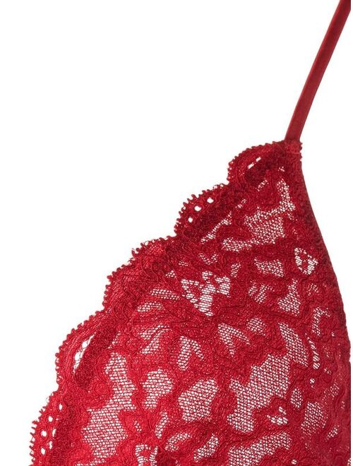 Fleur Du Mal charlotte-lace triangle bra