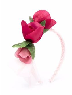 floral appliqu hairband