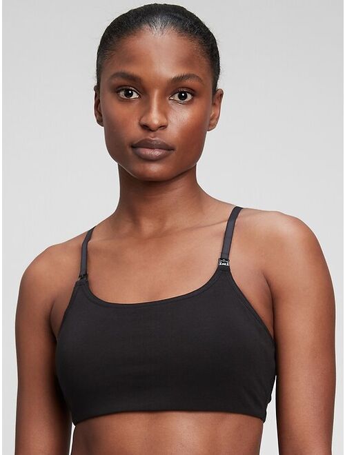 Gap Maternity Organic Cotton Nursing Pumping Bra