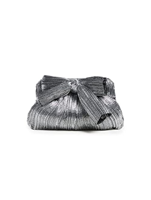 Loeffler Randall Women's Pleated Frame Clutch with Bow